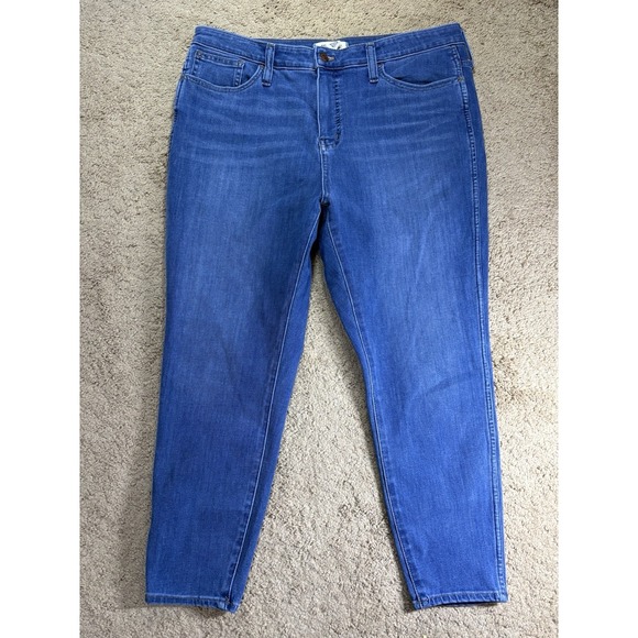 Madewell Denim - Madewell Curvy Roadtripper Jegging Jeans Women 32 Skinny Hi-Rise Preppy